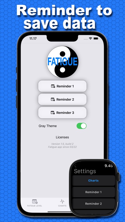 Fatigue Tracker Pro screenshot-4