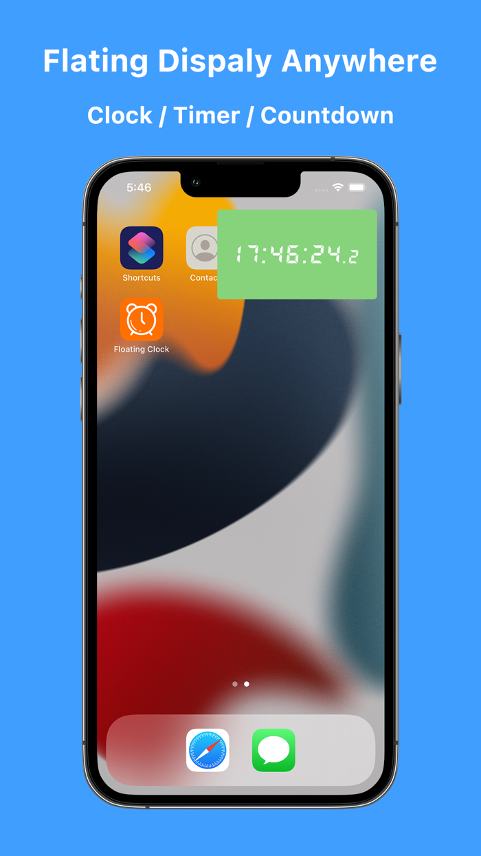 iFloating Clock - Realtime