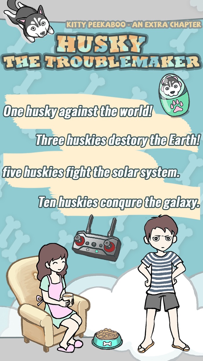 Husky the Troublemaker