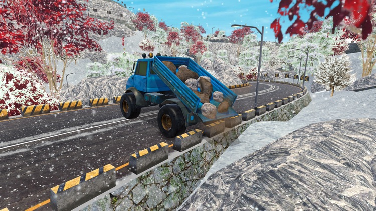 Snow Offroad Construction Game screenshot-4