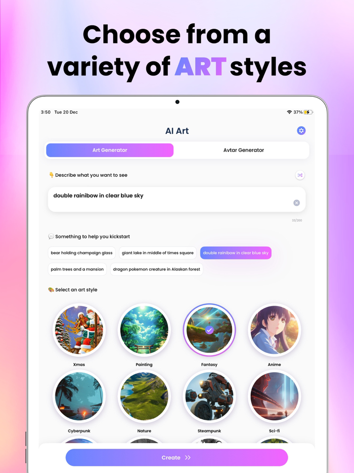 AiArt AI Avatar Generator App