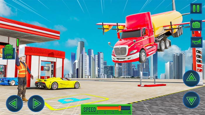 Oil Transporter Flying Truck