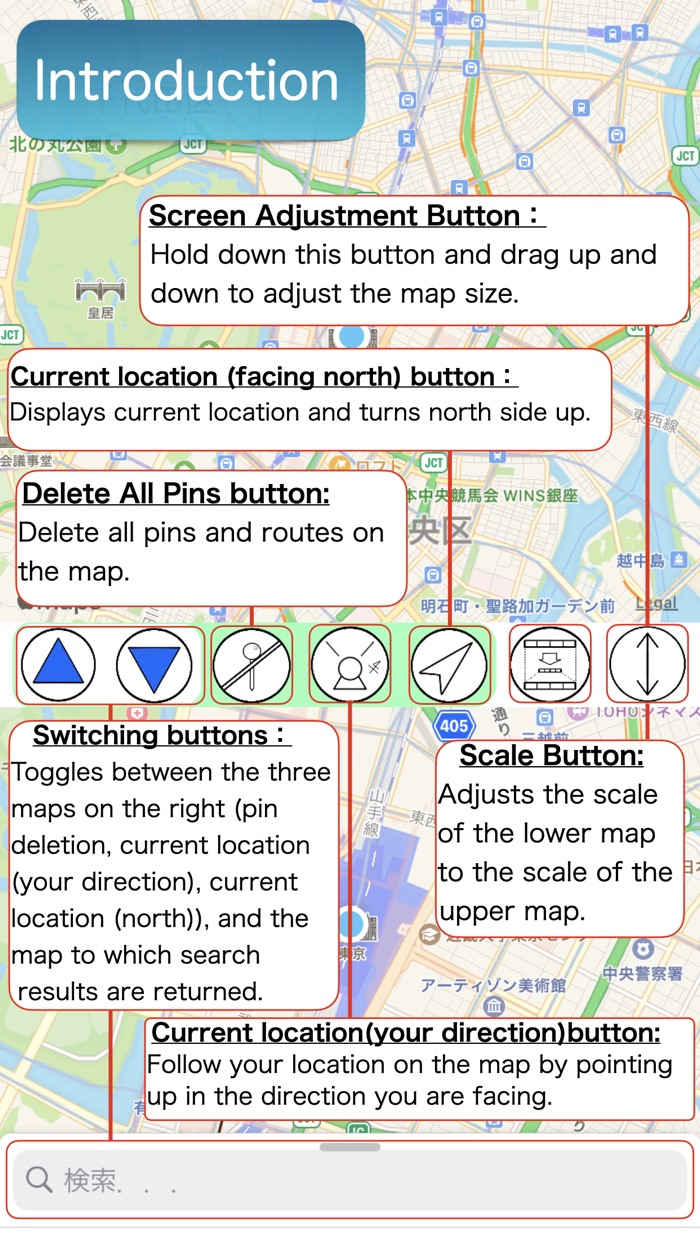 Dual Map -Use maps more freely
