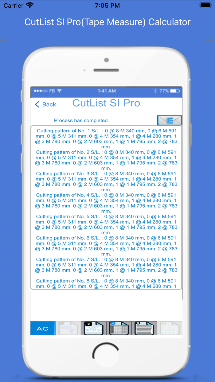 CutList SI Pro Calculator