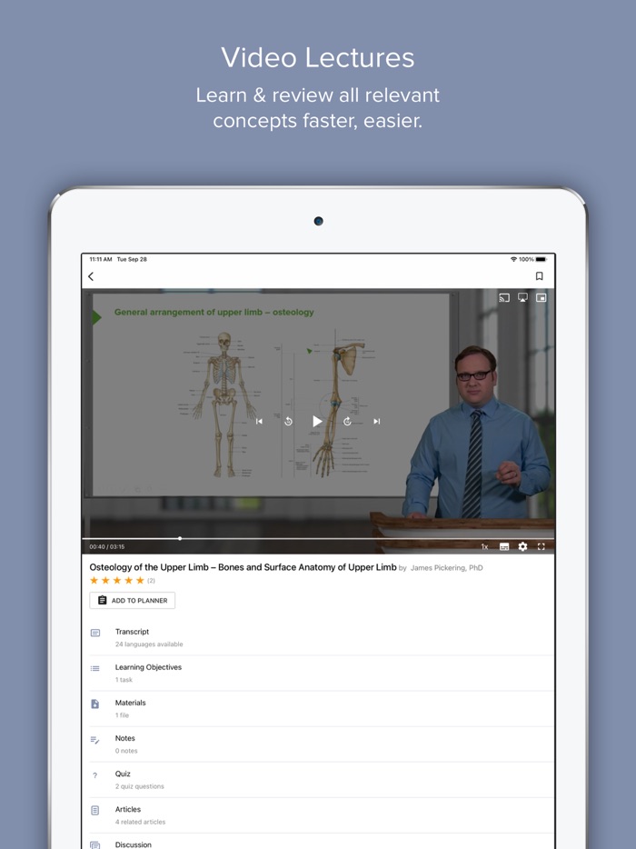 LMU-PA Harrogate Lecturio