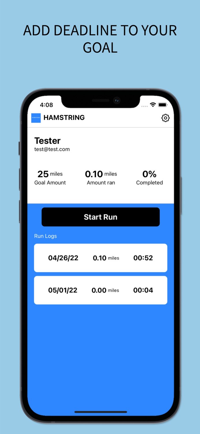Hamstring - Running App