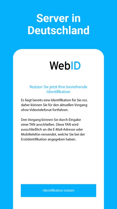 My WebID app screenshot 7 by WebID Solutions GmbH - appdatabase.net