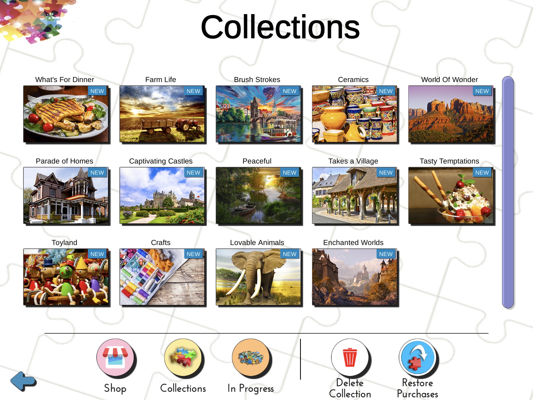 Jigsaw Puzzle Collection screenshot 3