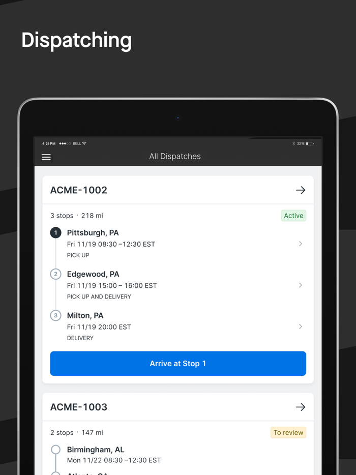 Motive Driver ex KeepTruckin
