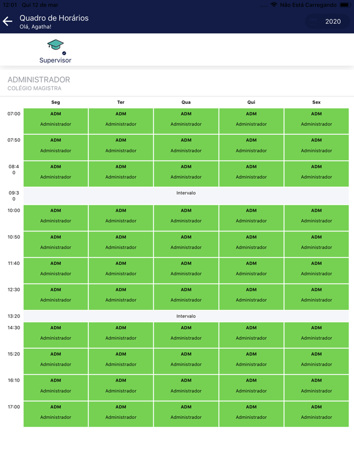 Aluno Colégio São Luís