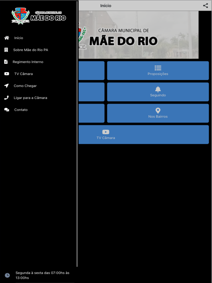 Câmara Mãe do Rio PA