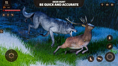 オオカミ ゲーム ワイルド アニマル シミュレーターのおすすめ画像7