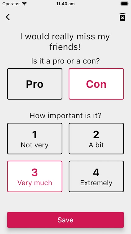 Pros & cons lists screenshot-3