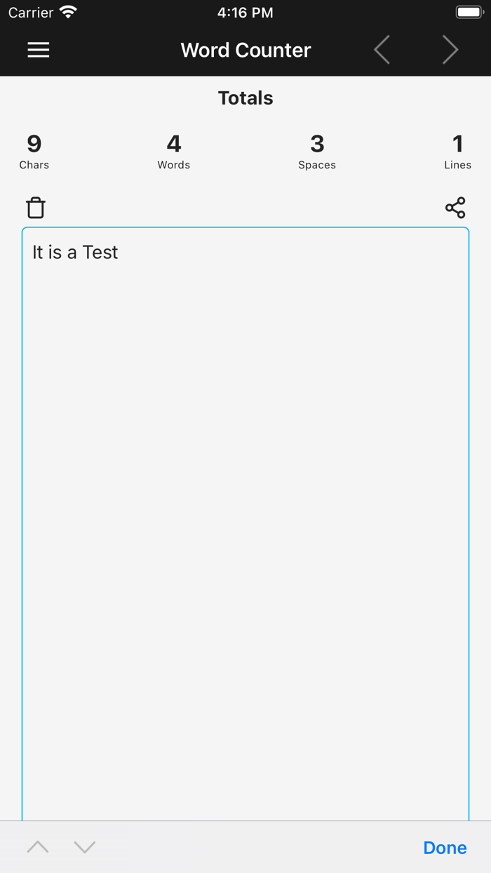 Counter Mania and Tally Score