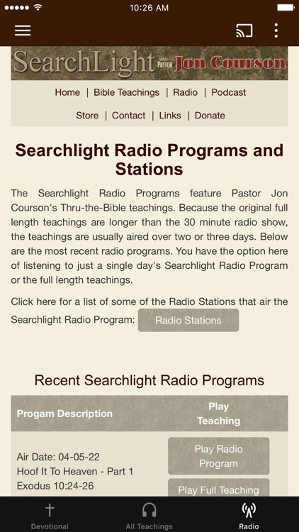 Searchlight with Jon Courson