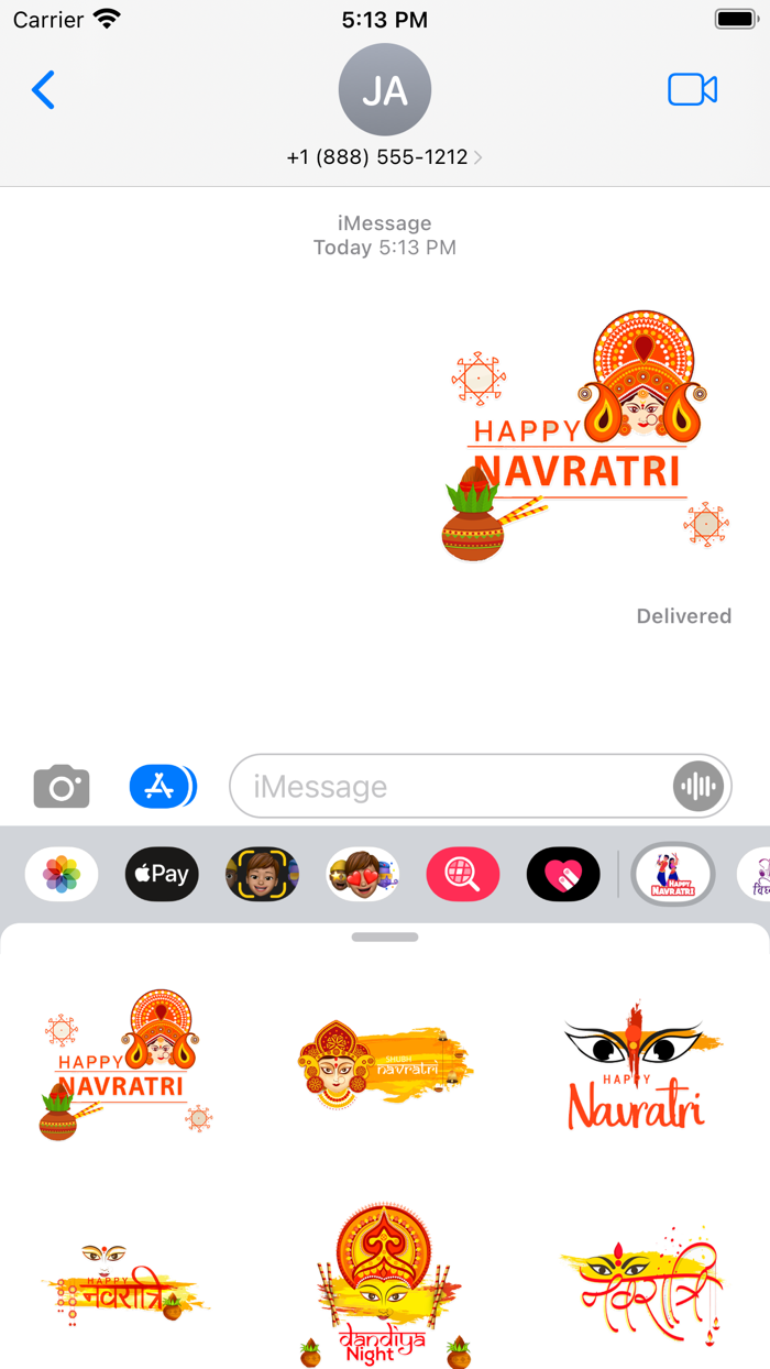 Navratri  Dassehra Stickers