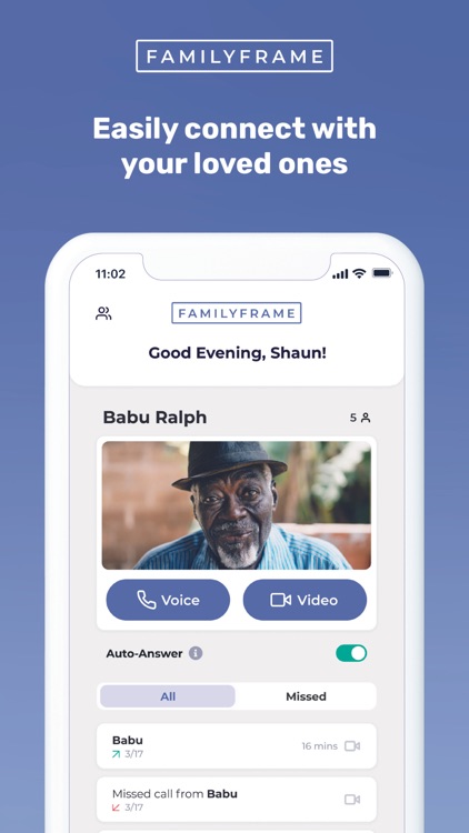 FamilyFrame - Easy Video Calls