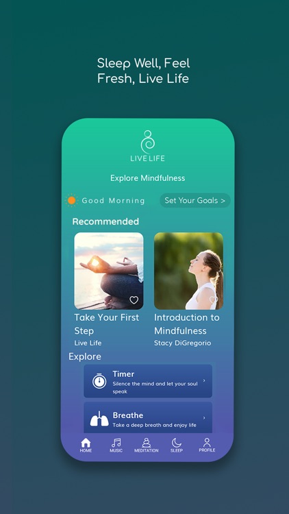 LiveLife - Meditation & Sleep screenshot-3