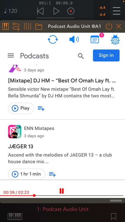 Podcast Audio Unit screenshot-3
