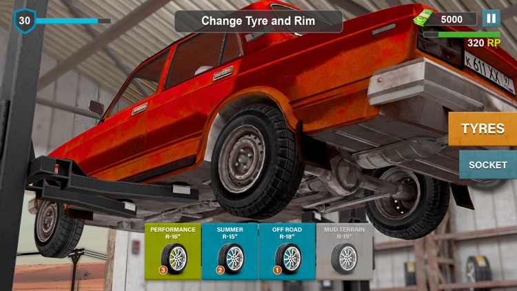 Tire Shop - Car Mechanic Games