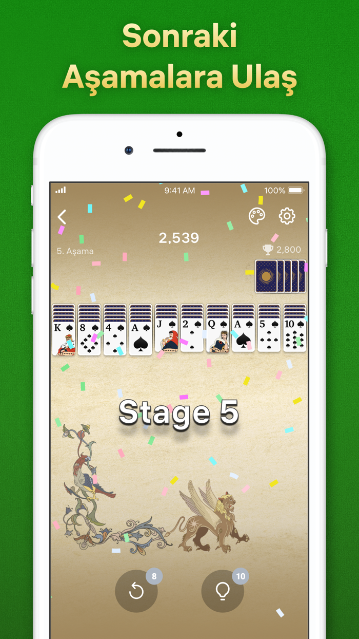 Spider Solitaire - Kağıt Oyunu