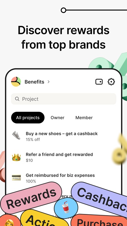 One app — all Benefits