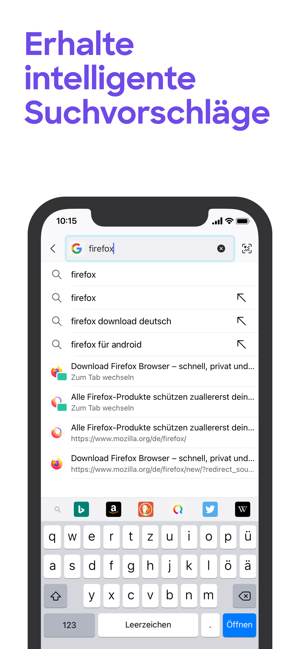 ‎Firefox: sicher unterwegs Screenshot