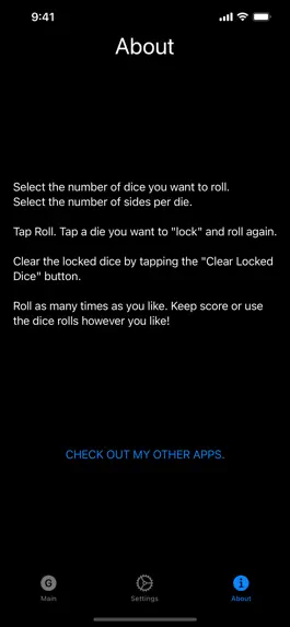 Game screenshot Simple Dice Toss apk