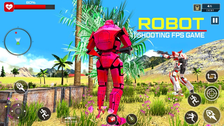 Robot Shooting FPS Game