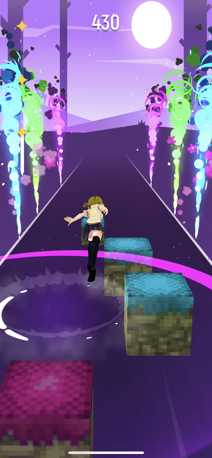 Anime High School Sakura Hop