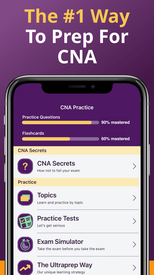 CNA Practice Tests 2023 de FLUENT AAC TECHNOLOGY S.R.L. (iOS