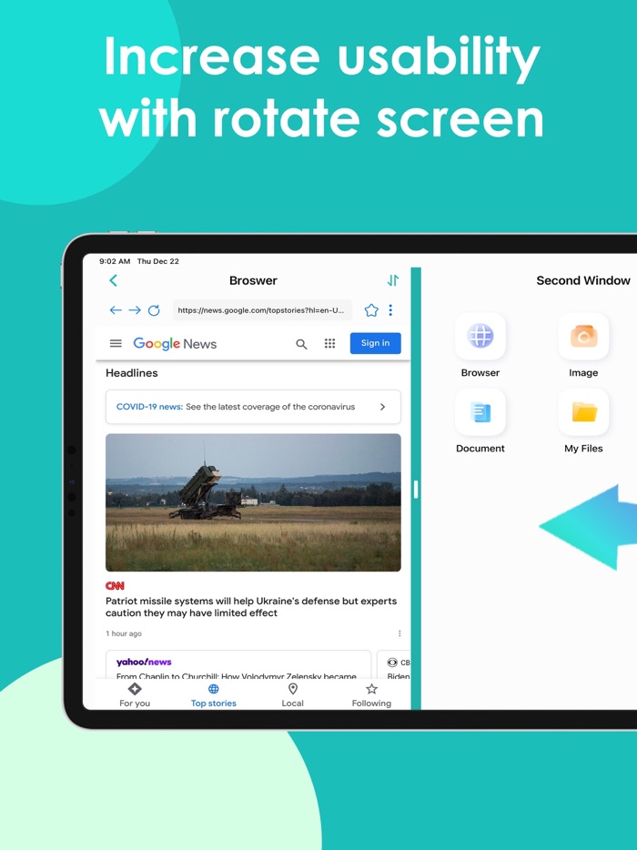 Dual Window - Multi Work Space