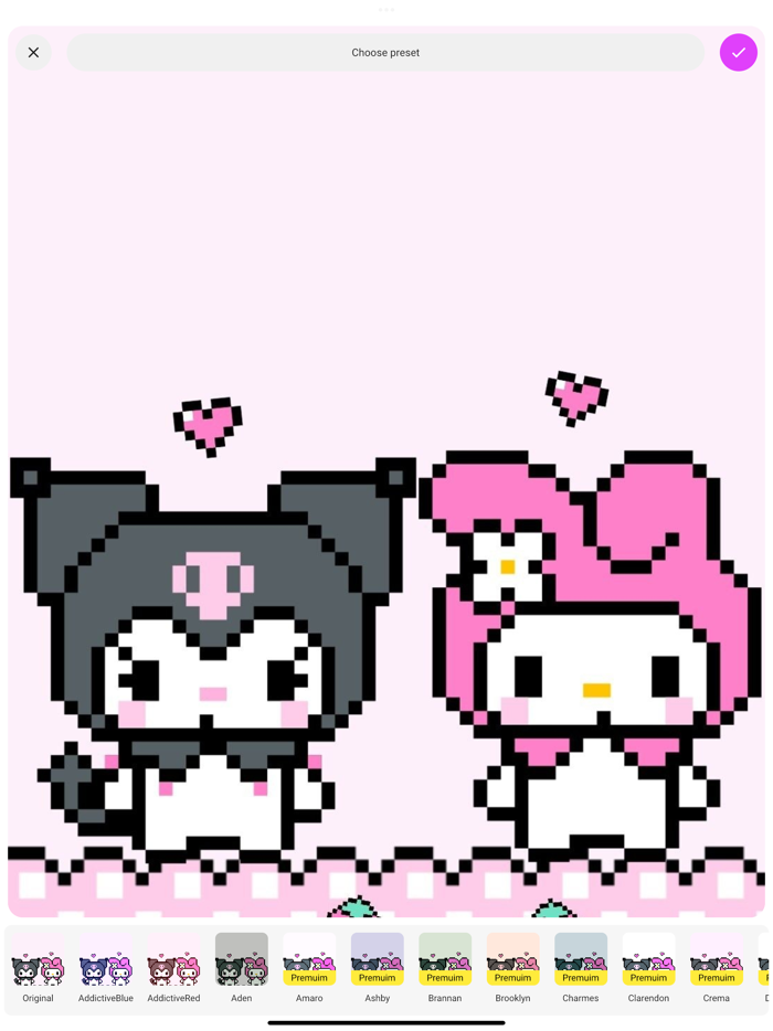 Art kuromi  melody wallpapers