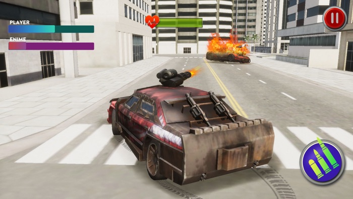 Death Road Race - Car Shooting