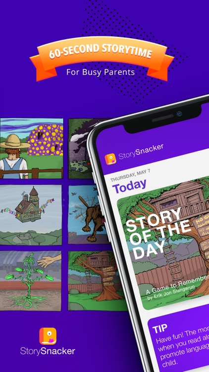 StorySnacker: 1-Minute Stories screenshot-0