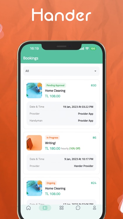 Hander - On demand service screenshot-5