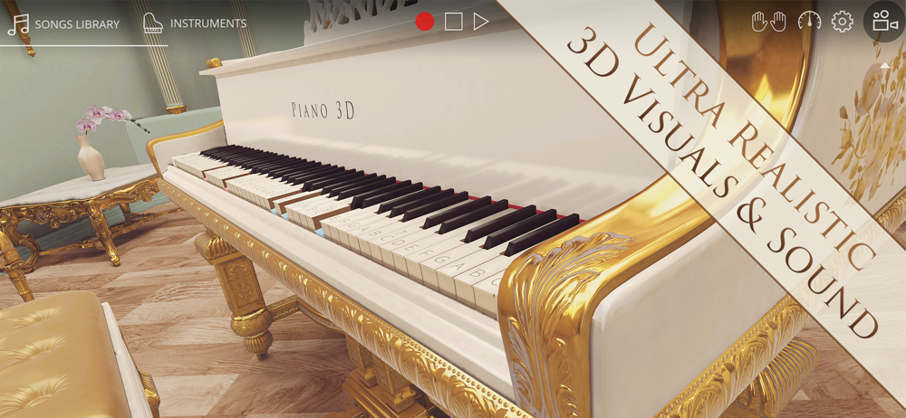 Piano 3d Real Ar Piano App Overview Apple App Store Us - roblox piano songs sheet i spy