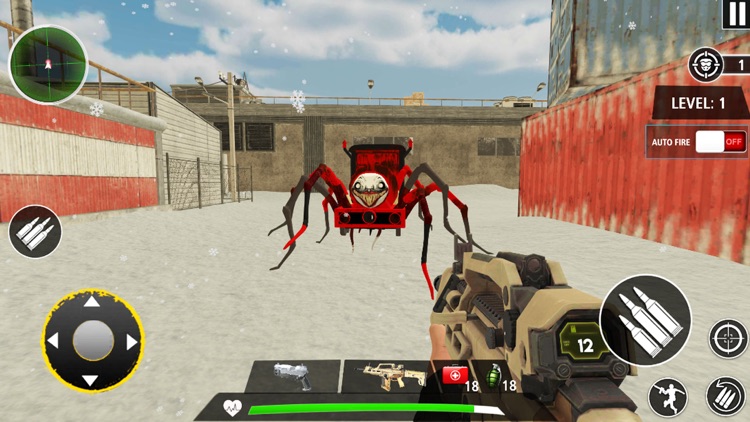 Choo Charles Spider Train Game