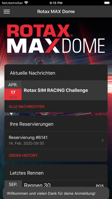 Rotax MAX Dome screenshot 2