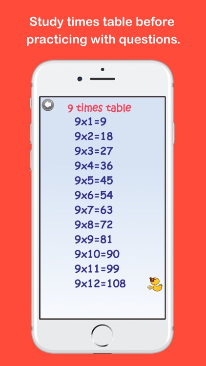 Learn Elementary Times Table screenshot-4