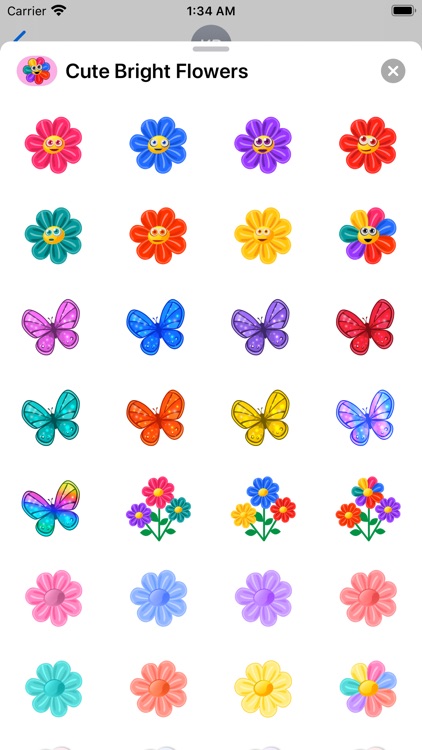 Flowers and Butterflies