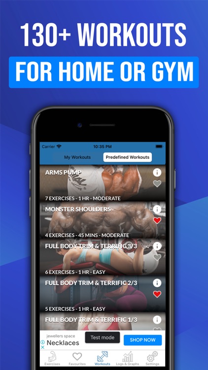 Gym Exercises & Workouts screenshot-0