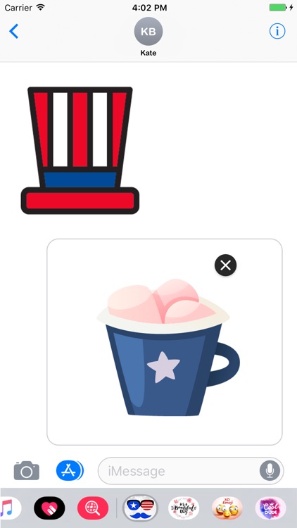 USA Independence Day Sticker screenshot-3