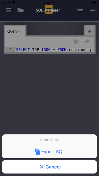 SQL Manager screenshot 3