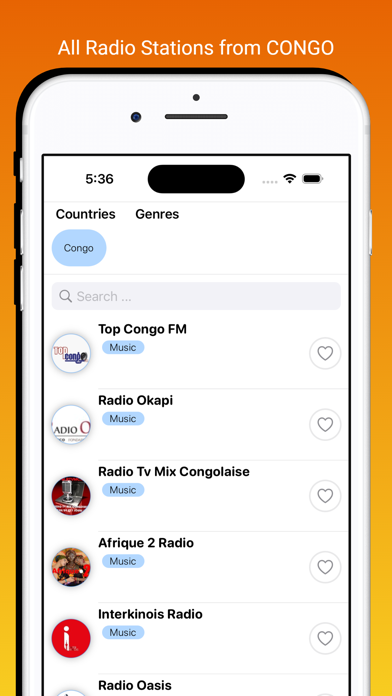 How to cancel & delete Congo Radios - Top FM Stations Music Player from iphone & ipad 1