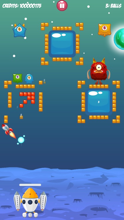 Cosmo Paddle Ball Game screenshot-7