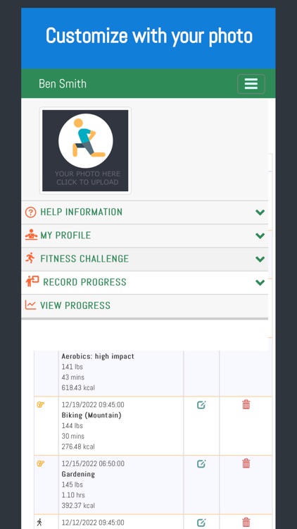 Fitness Challenge Tracker App screenshot-9