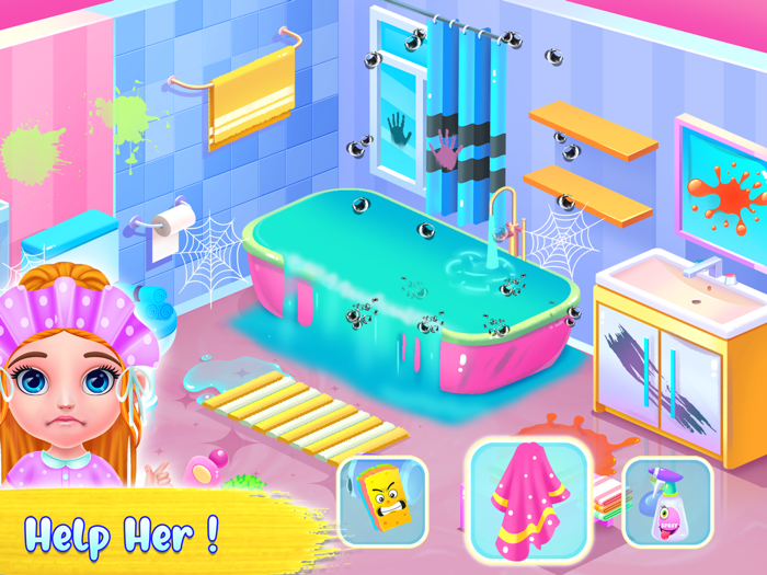 Princess Doll House Cleanup