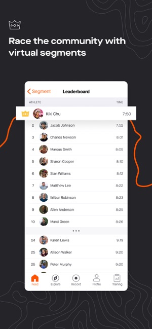 strava running tracker