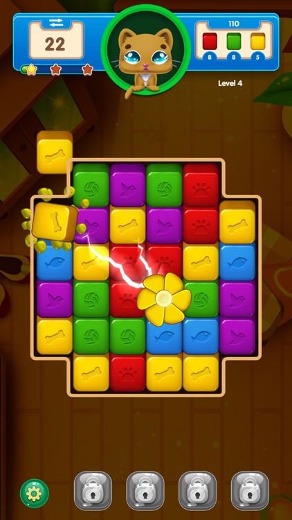 Kitty Blocks - Match 3 Puzzles